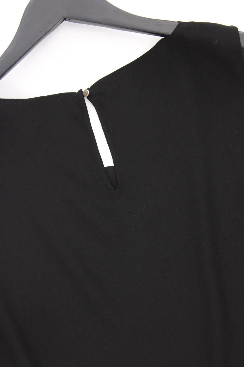 Esprit Ärmellose Bluse Gr. 42 neuwertig schwarz aus Polyester - Image 3