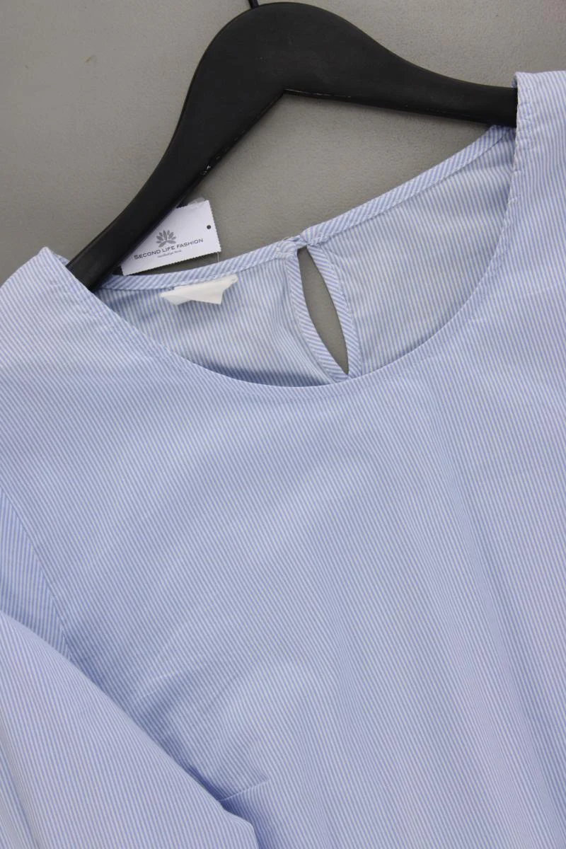 Taifun Classic Bluse Gr. 44 gestreift 3/4 Ärmel blau - Image 2