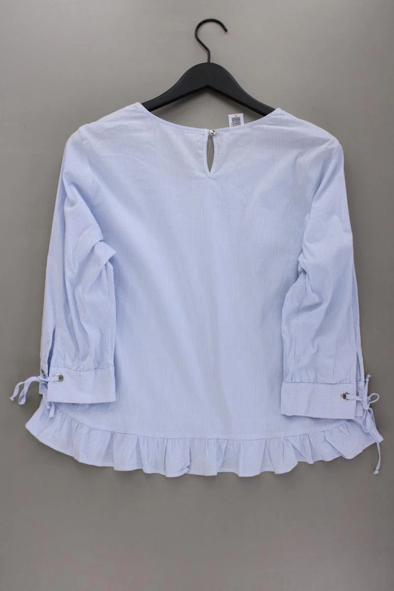 Taifun Classic Bluse Gr. 44 gestreift 3/4 Ärmel blau - Image 4