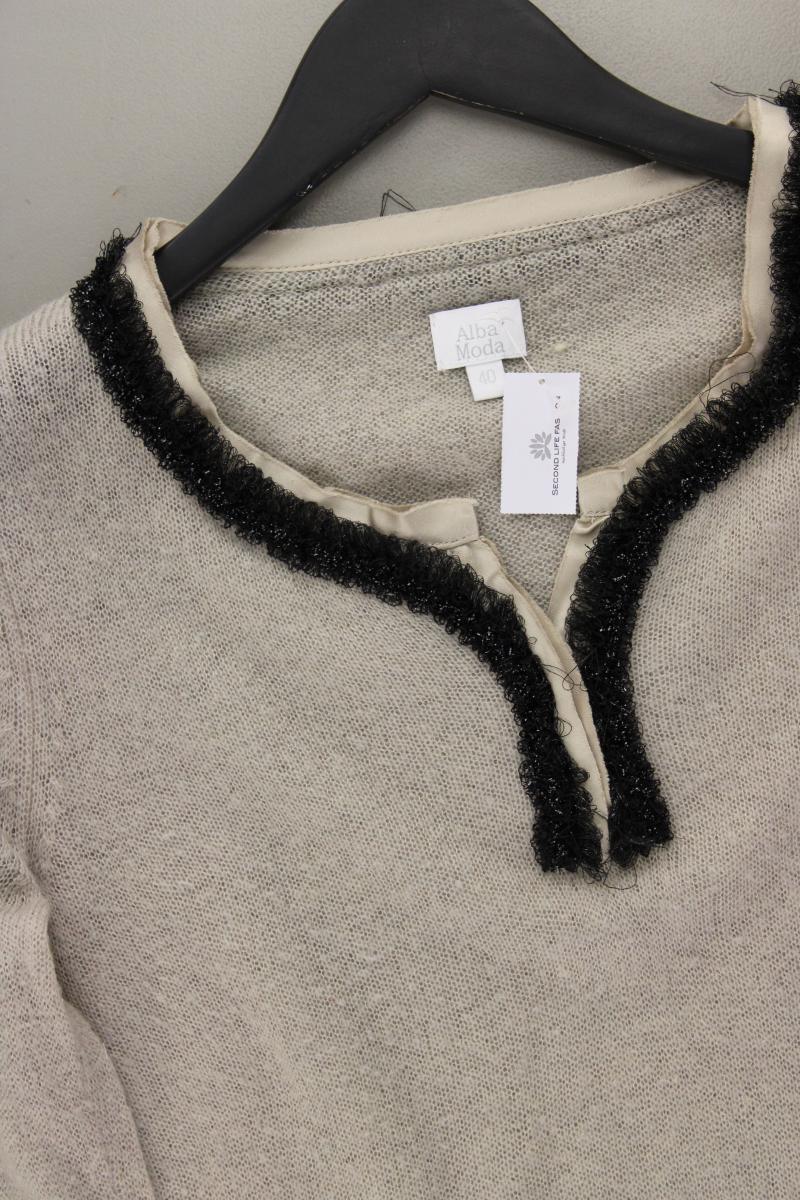 Alba Moda Feinstrickpullover Gr. 40 grau aus Polyacryl - Image 2