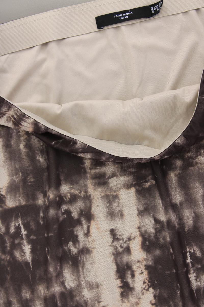Vero Moda Curve Rock Gr. 48/50 mit Batikmuster neuwertig braun aus Polyester - Image 2