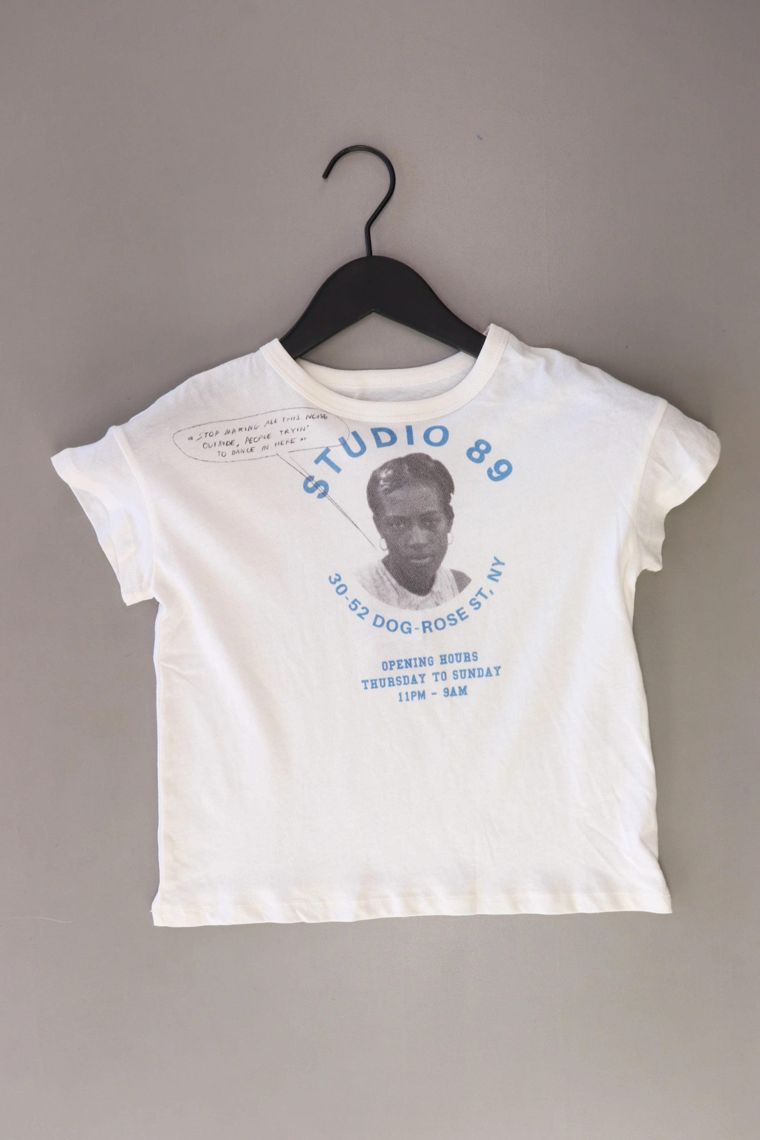 Bellerose. Kinder Print Shirt weiß Größe 8 Jahre neu mit Etikett