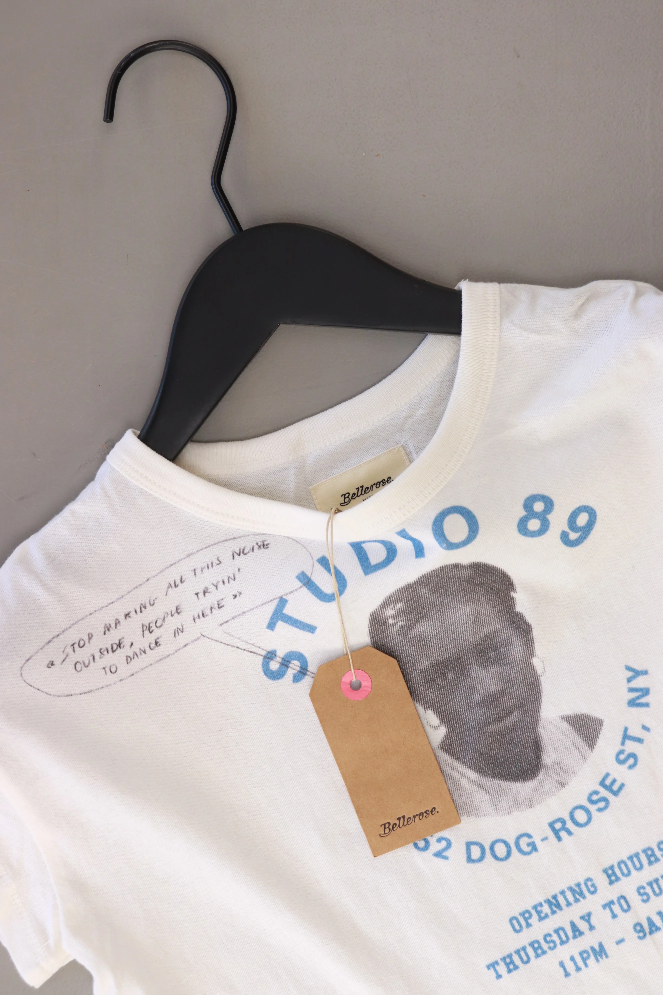 Bellerose. Kinder Print Shirt weiß Größe 8 Jahre neu mit Etikett - Image 3