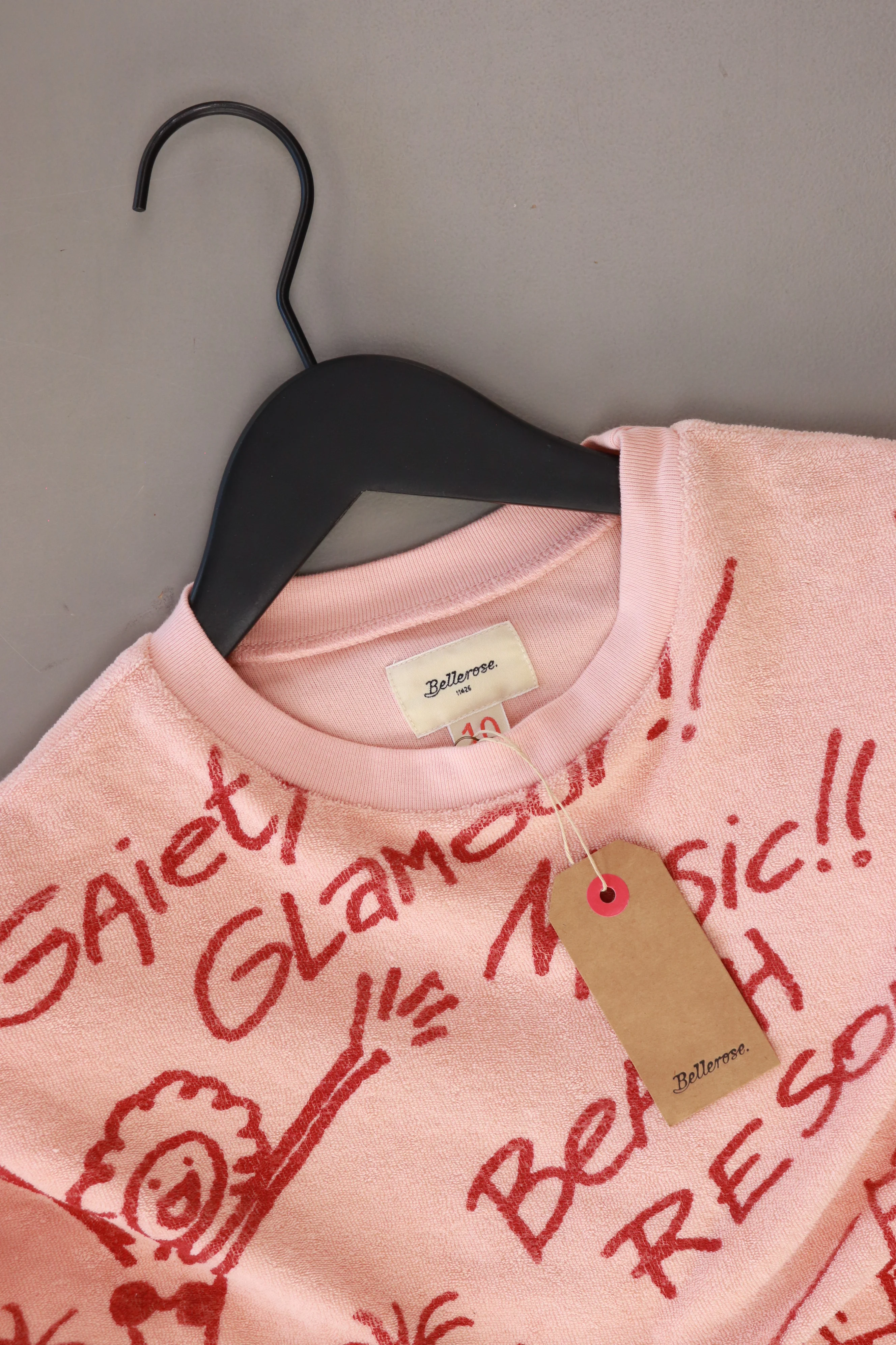 Bellerose. Kinder Sweatshirt rosa Größe 10 Jahre neu mit Etikett - Image 3