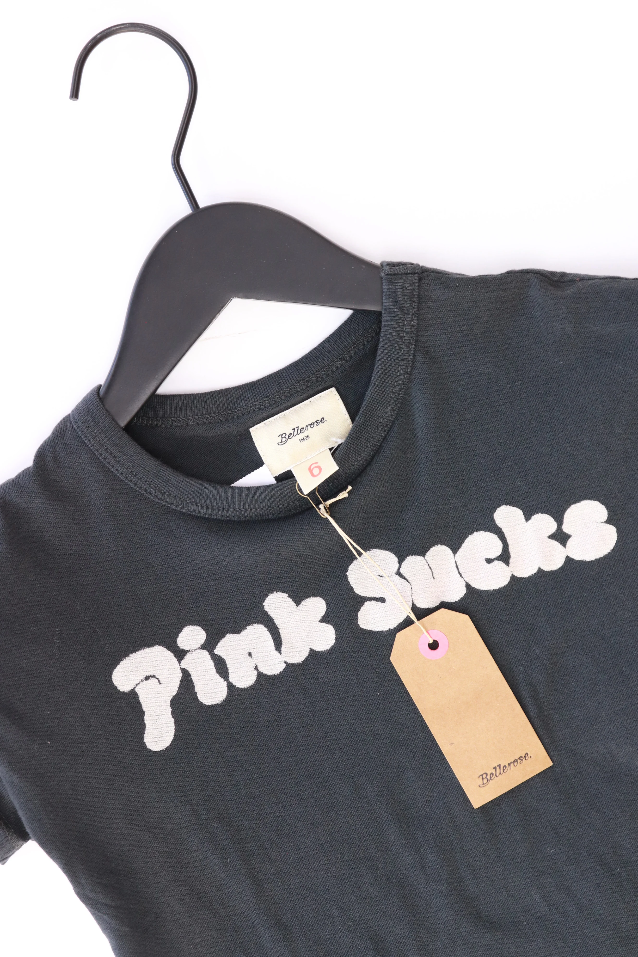 Bellerose. Print Kinder Shirt grau Größe 6 Jahre neu mit Etikett - Image 3