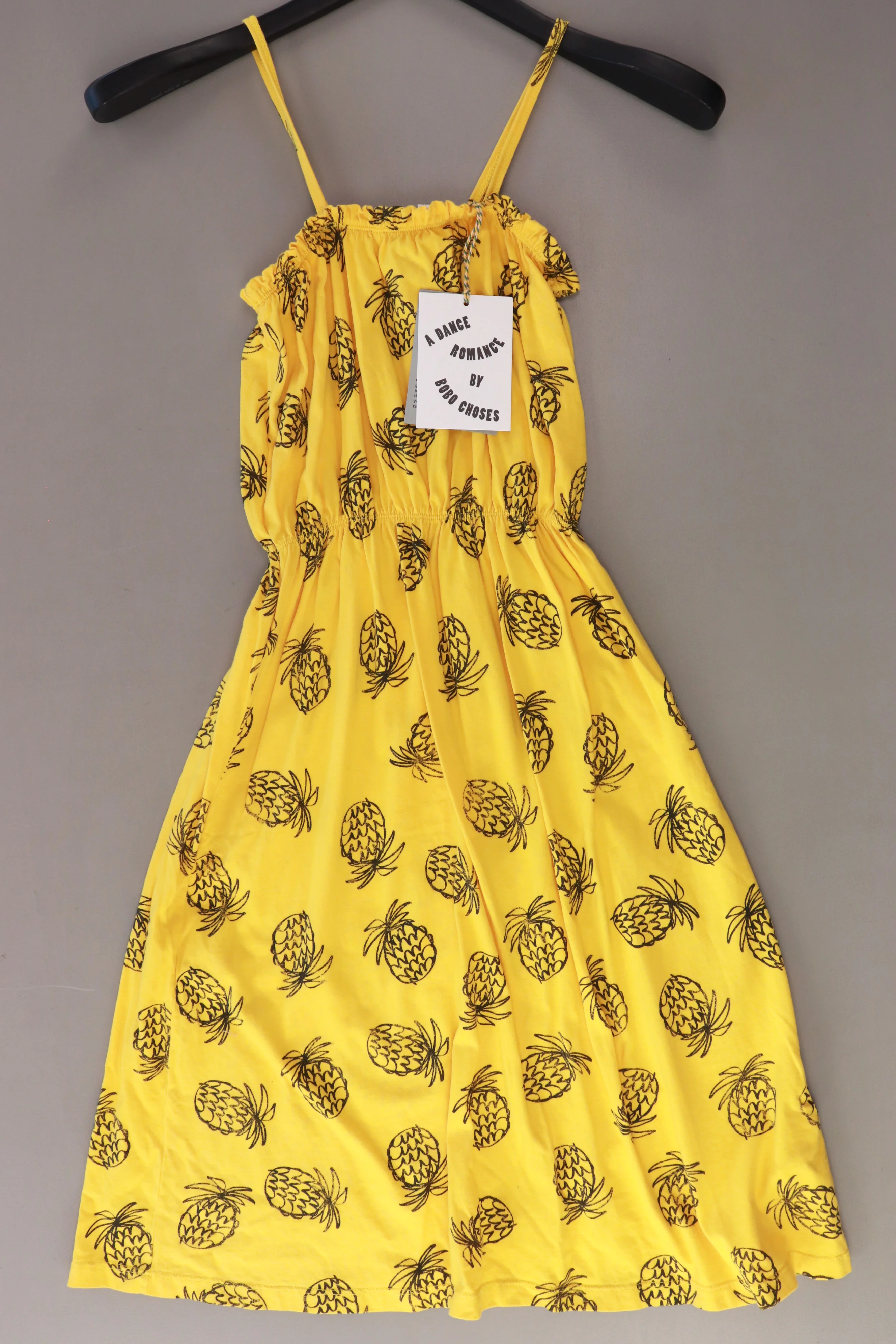 Bobo Choses Kinder Kleid gelb Größe 8-9 Jahre, 134 cm neu mit Etikett