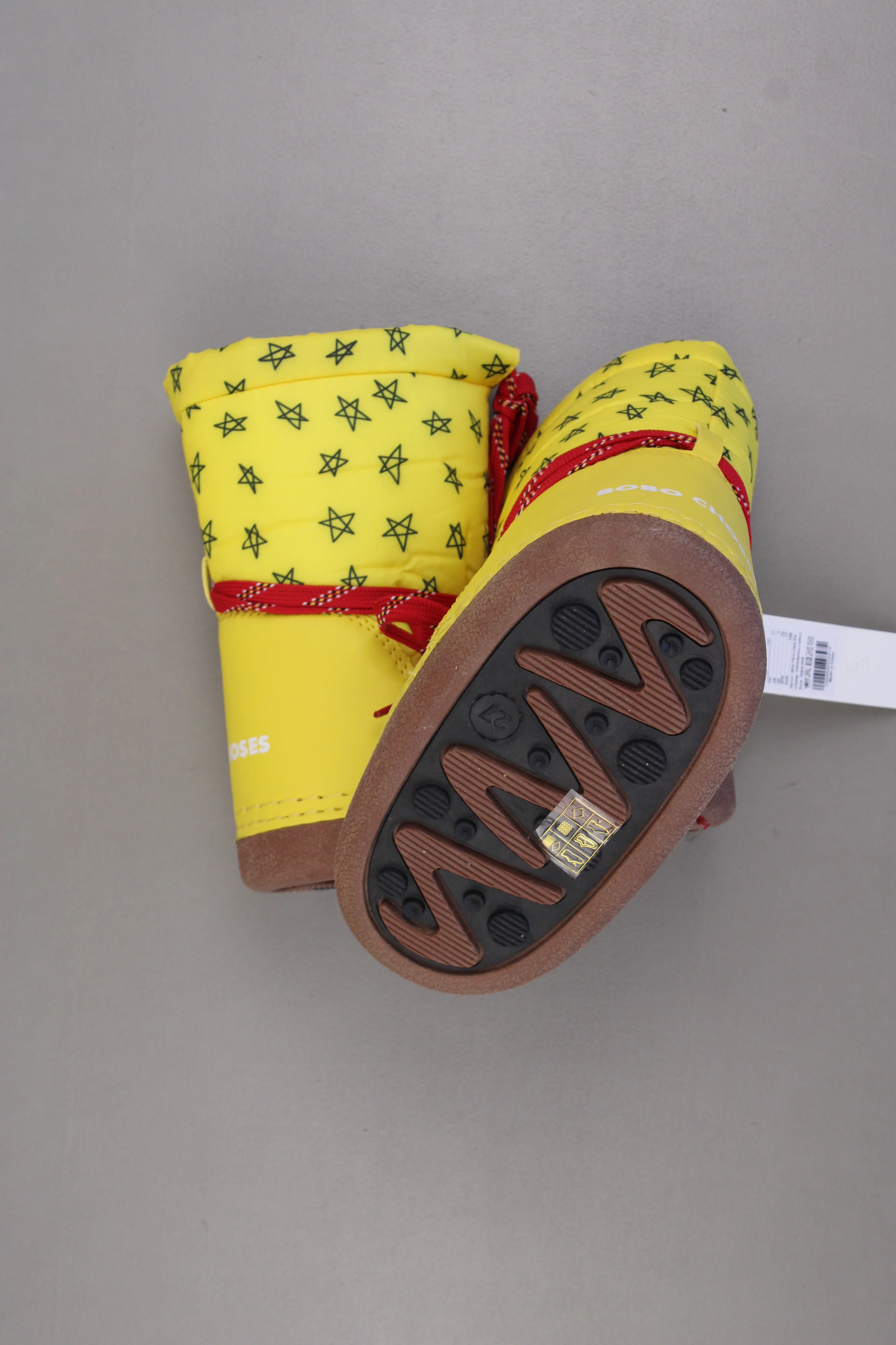 Bobo Choses Kinder Schneestiefel Stiefel gelb Größe 27 neu mit Etikett - Image 4