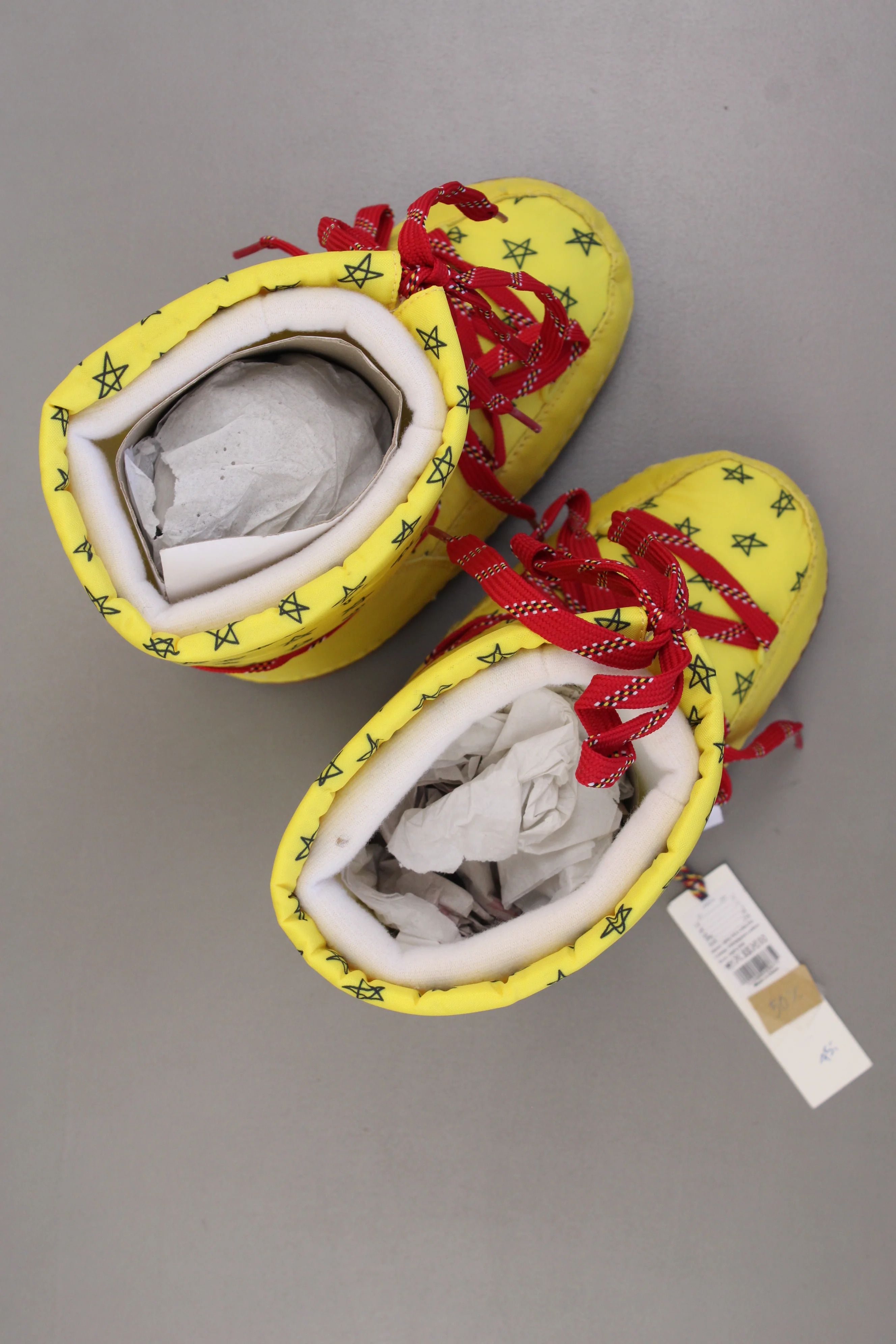 Bobo Choses Kinder Schneestiefel Stiefel gelb Größe 32 neu mit Etikett - Image 3