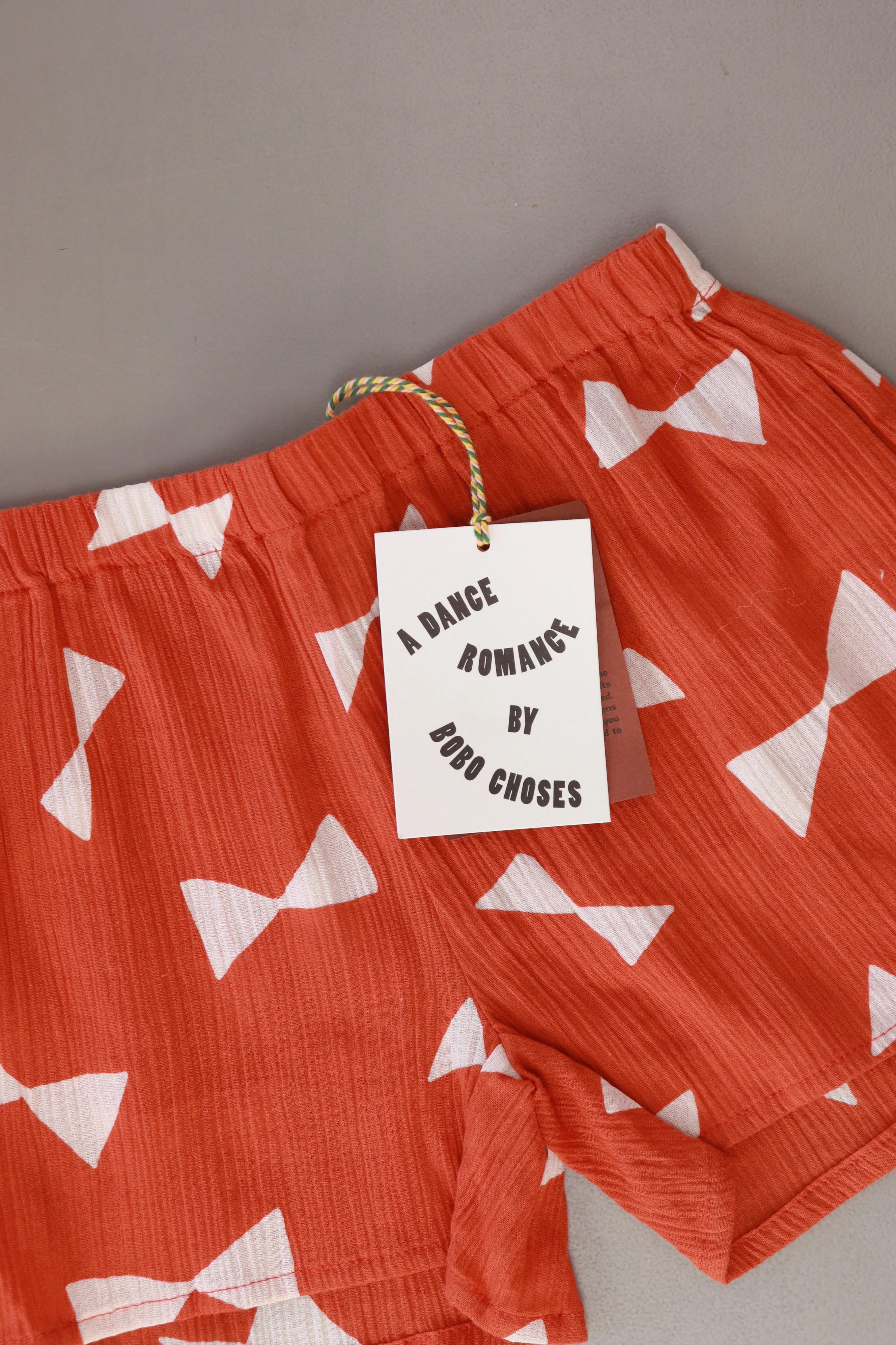 Bobo Choses Kinder Shorts  orange Größe 8-9 Jahre, 134 cm neu mit Etikett - Image 3