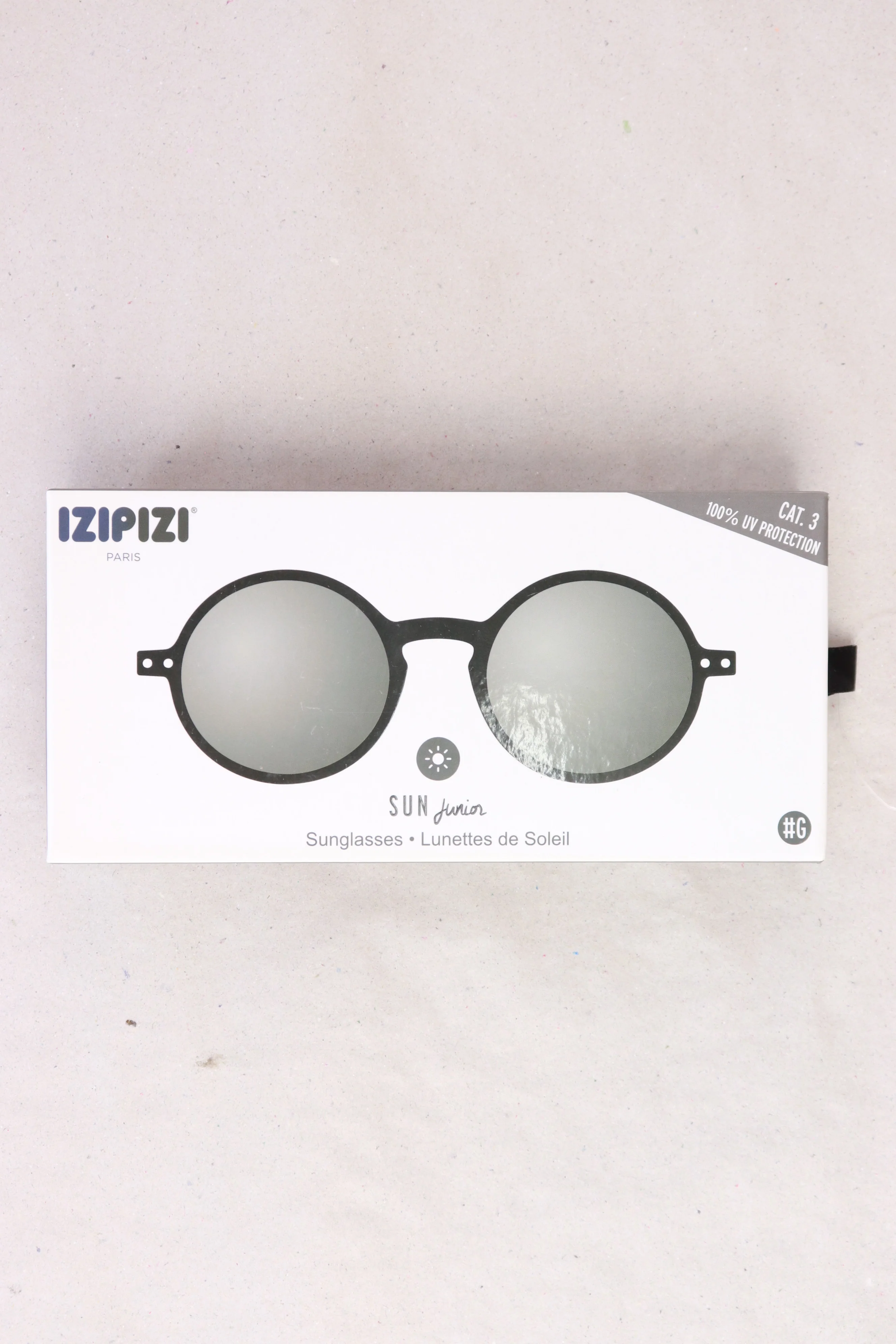 Izipizi Kinder Sonnenbrille Modell Sun Junior Black schwarz Größe Onesize neu mit Etikett - Image 4