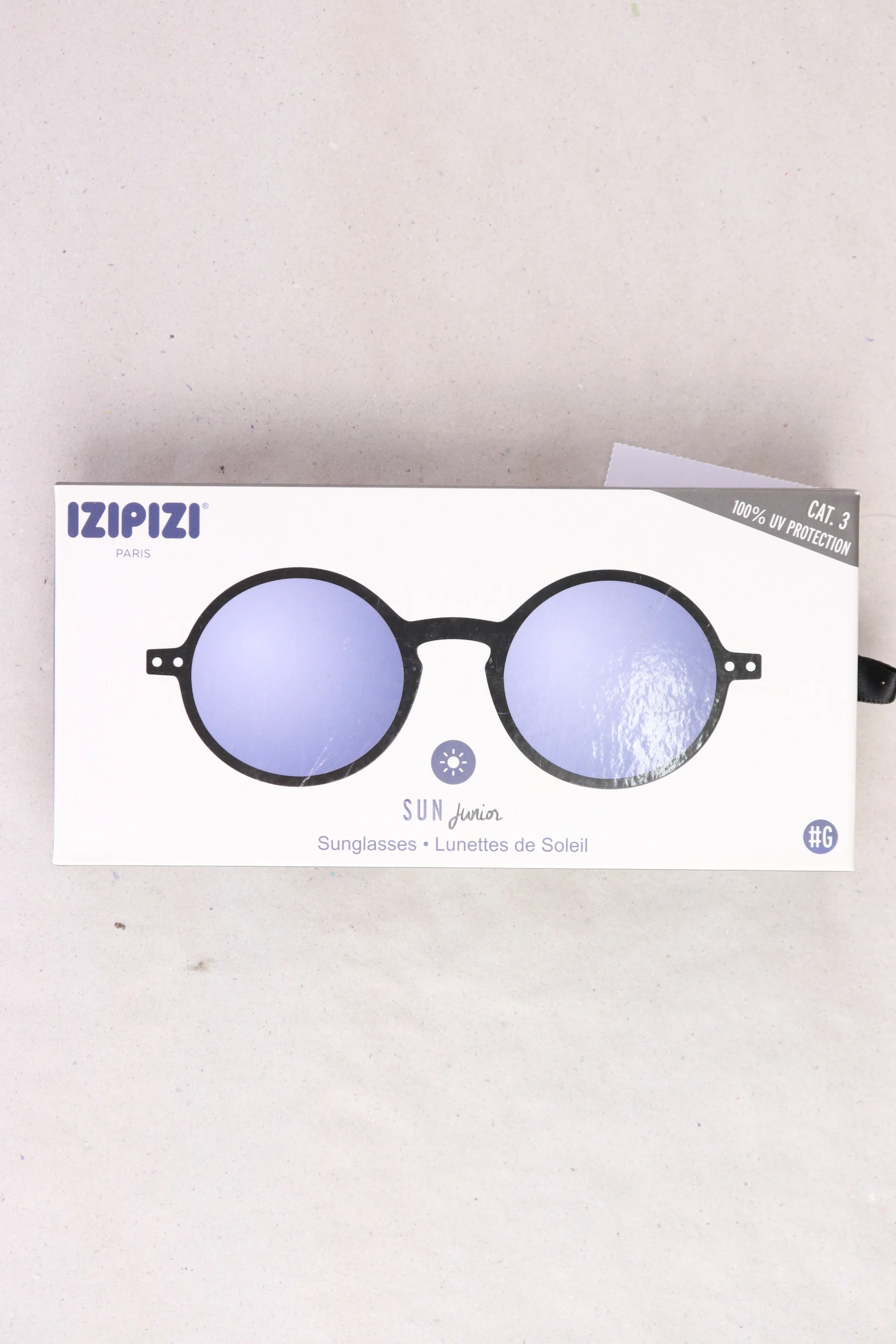 Izipizi Kinder Sonnenbrille Modell Sun Junior Black schwarz Größe Onesize neu mit Etikett - Image 4