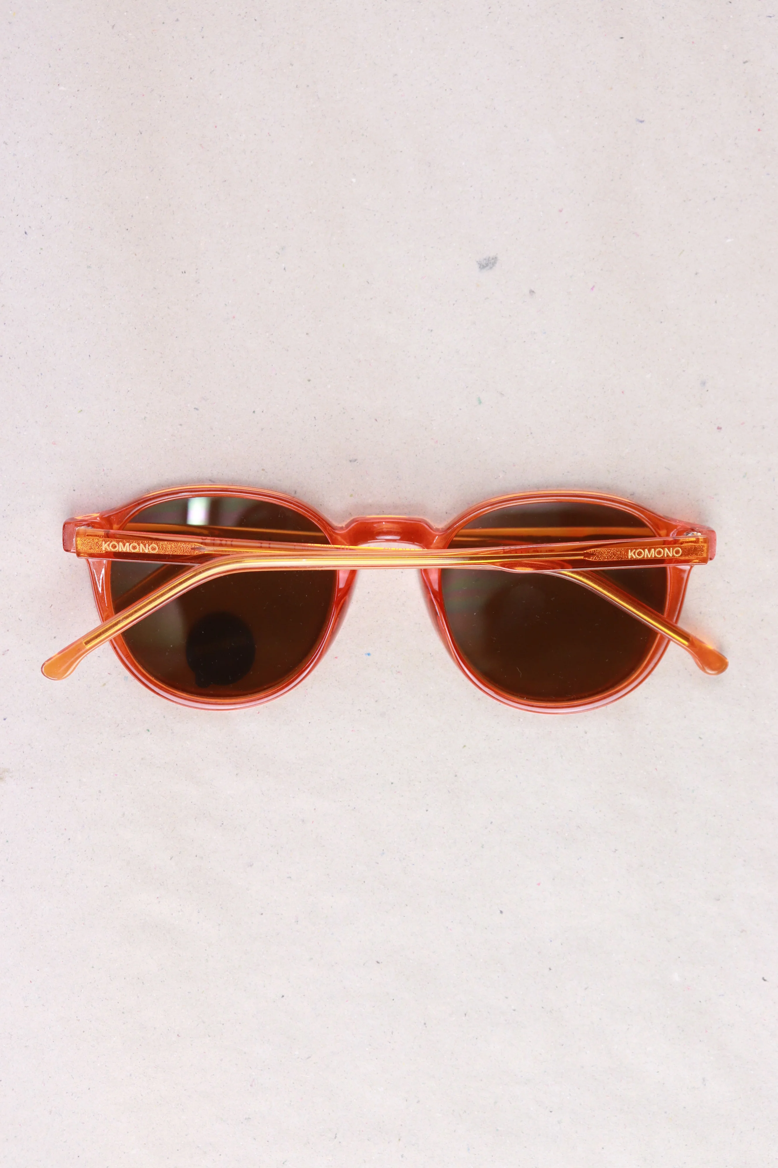 Komono Kinder Sonnenbrille Modell The Liam UV400 orange Größe Onesize neu mit Etikett - Image 3