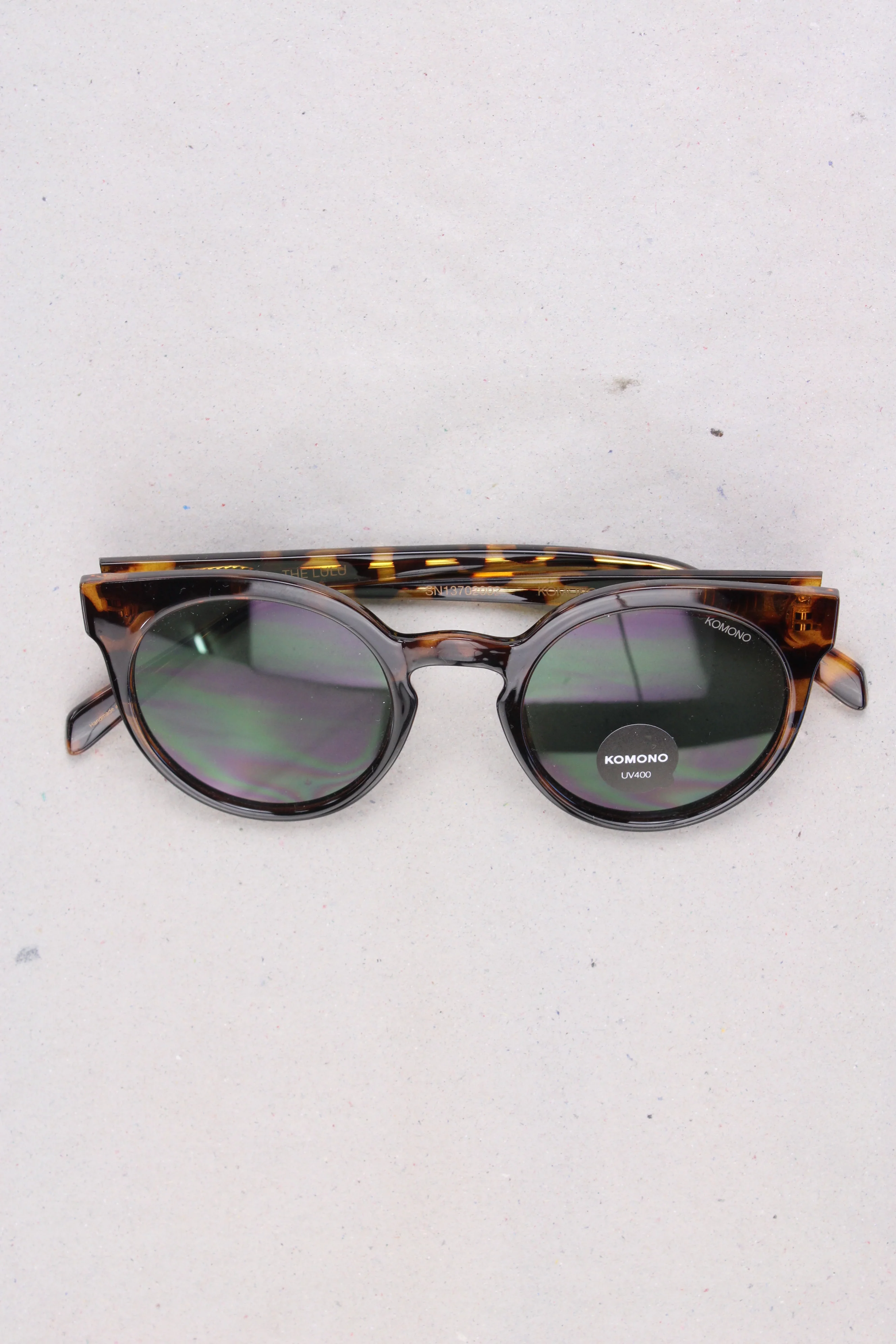 Komono Kinder Sonnenbrille Modell The Lulu UV400 braun Größe Onesize neu mit Etikett - Image 2