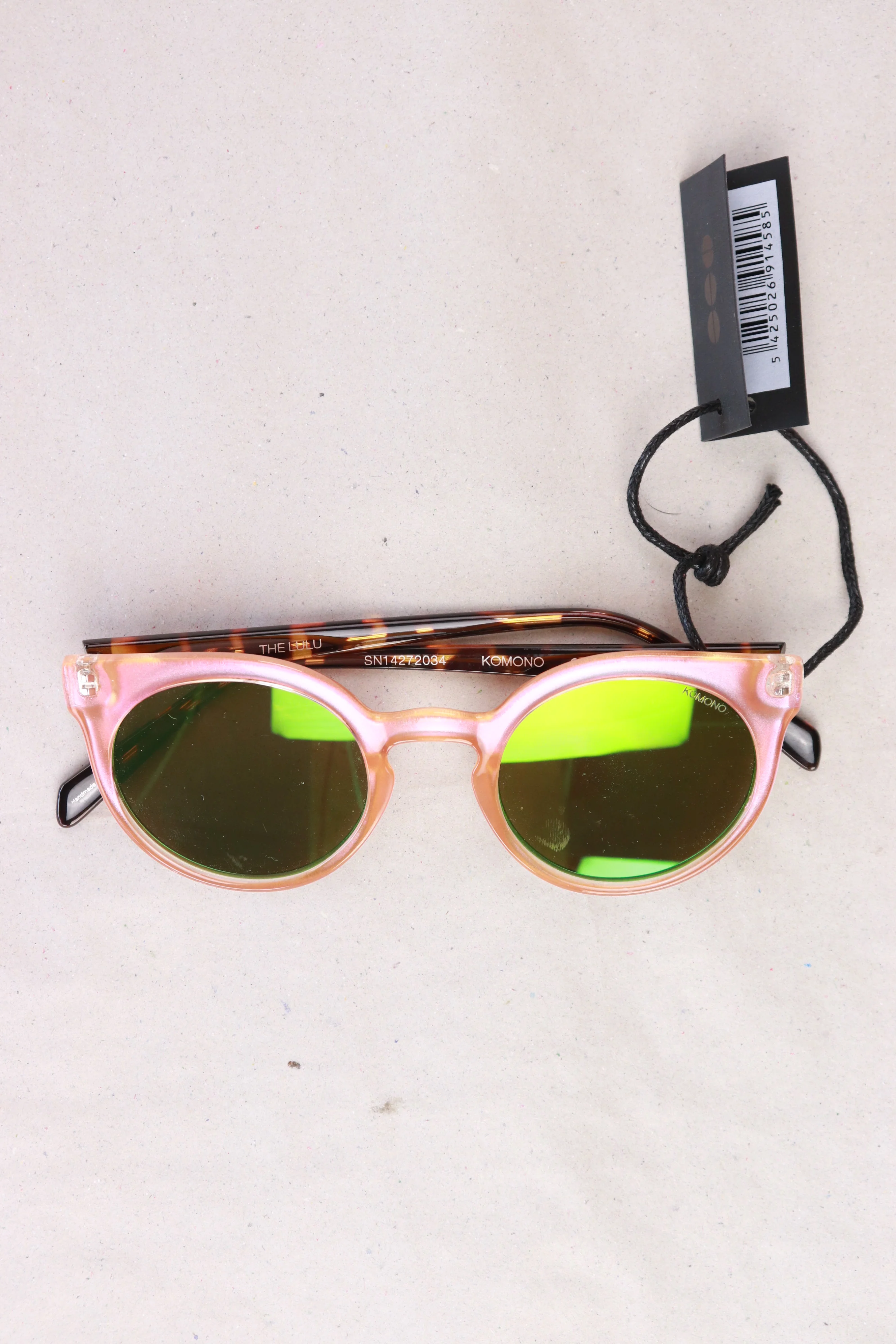 Komono Kinder Sonnenbrille Modell The Lulu UV400 rosa Größe Onesize neu mit Etikett - Image 2