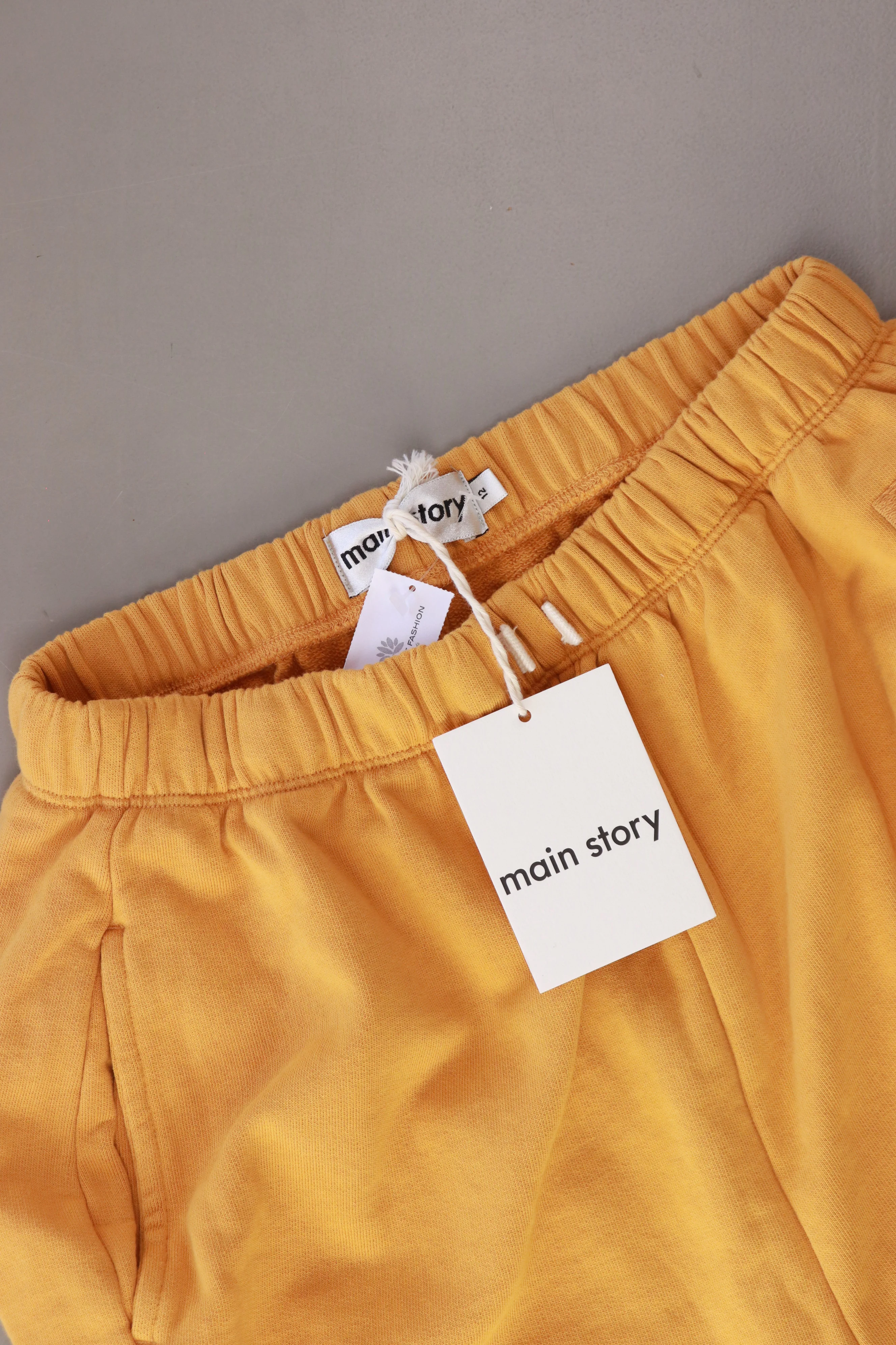 main story Kinder skate short Shorts gelb Größe 12 Jahre neu mit Etikett - Image 3