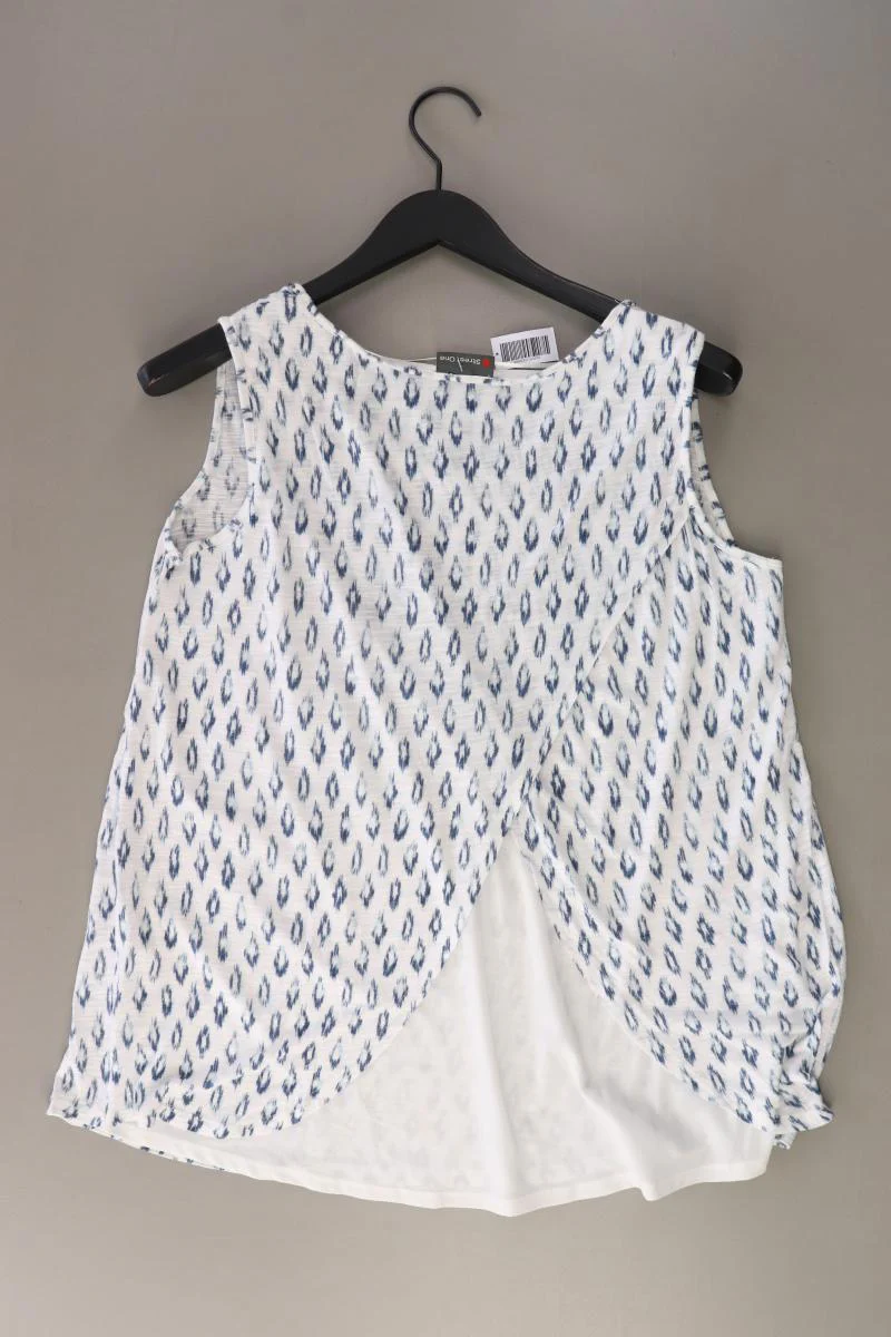 Second Hand Outfit Größe L mit Street One Ärmellose Bluse in Gr. 42 - Image 8