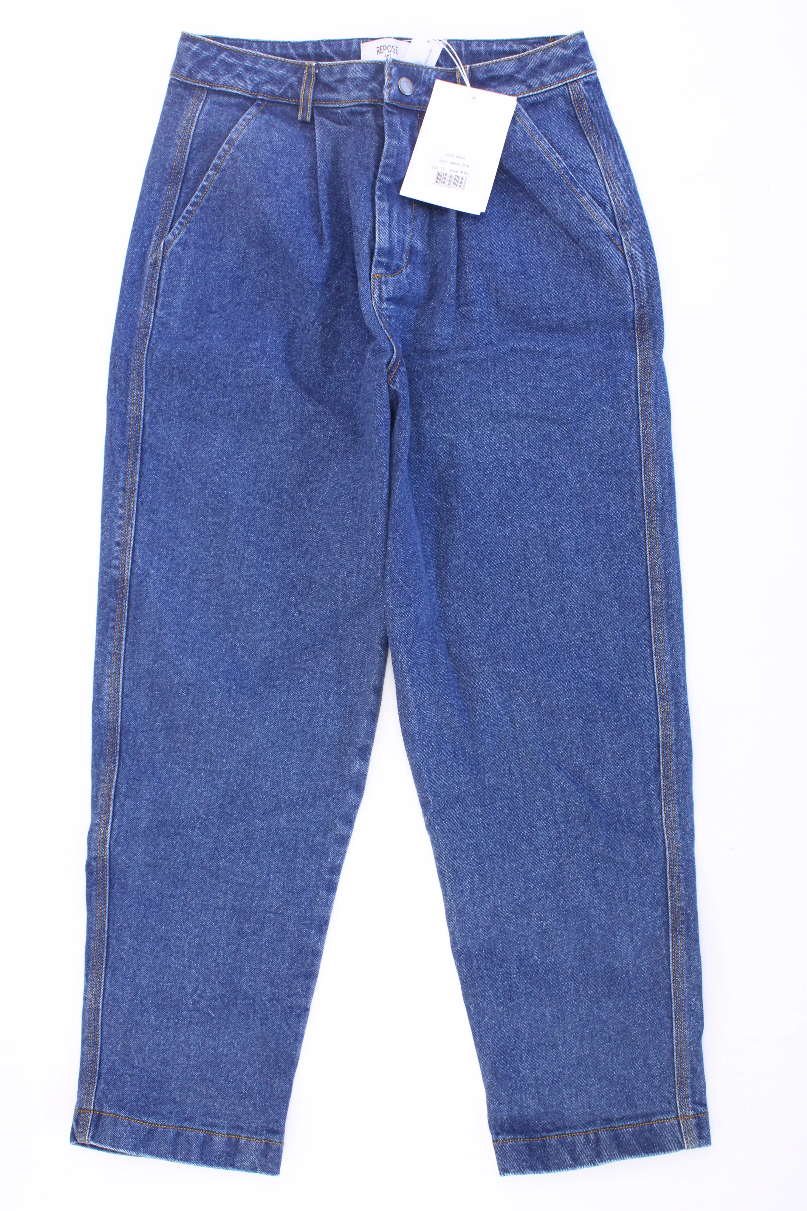 Repose AMS Chino Kinder Jeans blau Größe 12 Jahre, 152-158cm neu mit Etikett