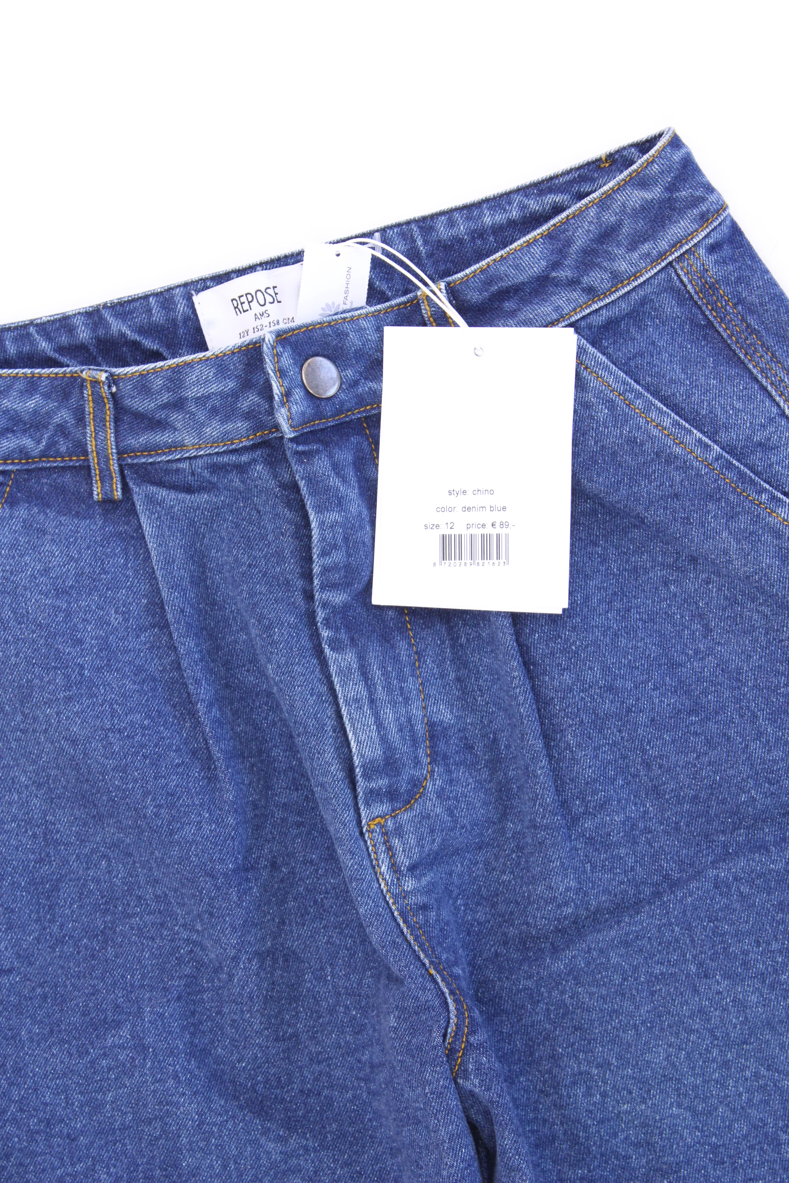 Repose AMS Chino Kinder Jeans blau Größe 12 Jahre, 152-158cm neu mit Etikett - Image 2