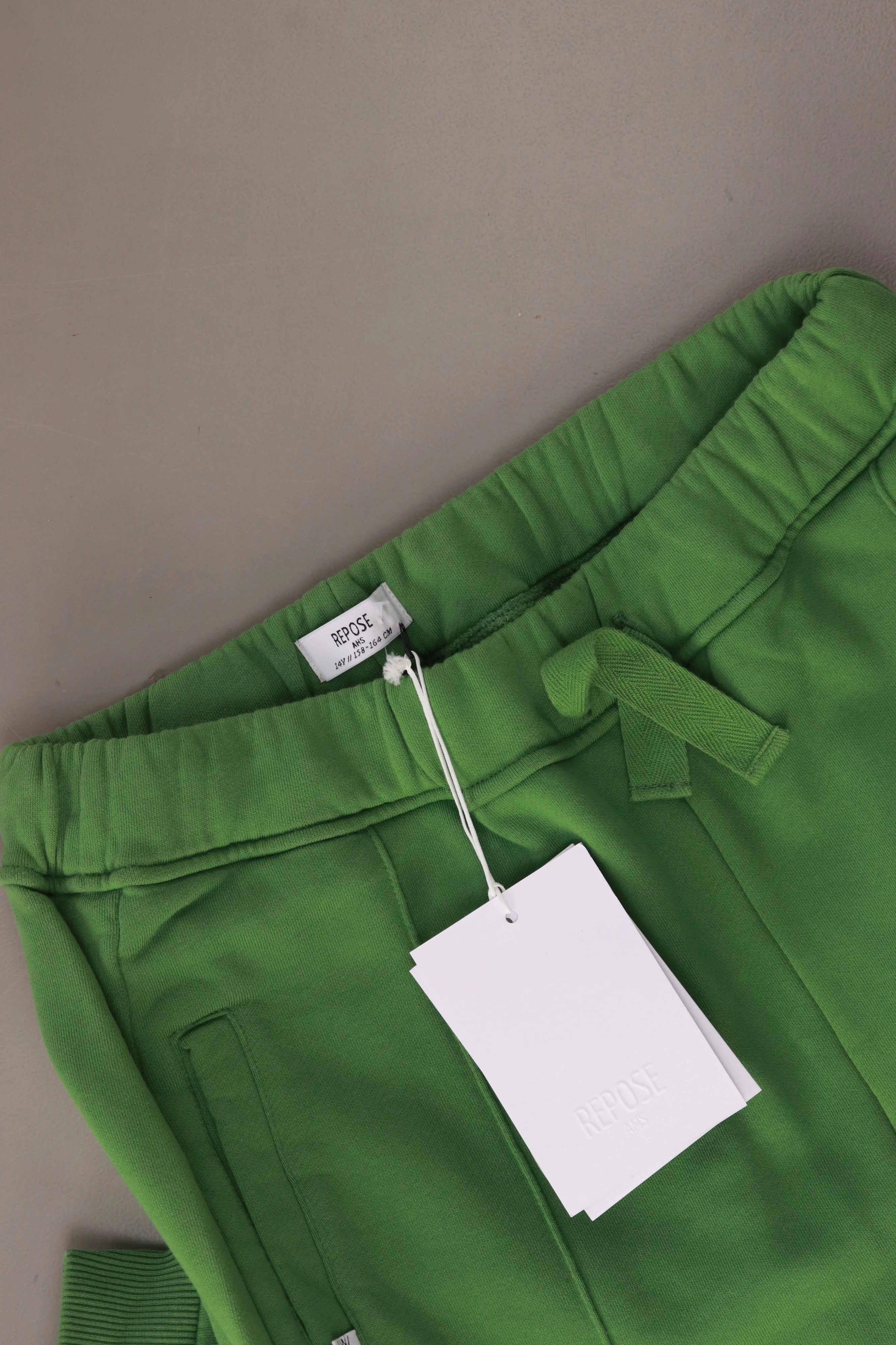 Repose AMS Kinder Jogginghose "hunter green" grün Größe 14 Jahre, 158 - 164 cm neu mit Etikett - Image 3