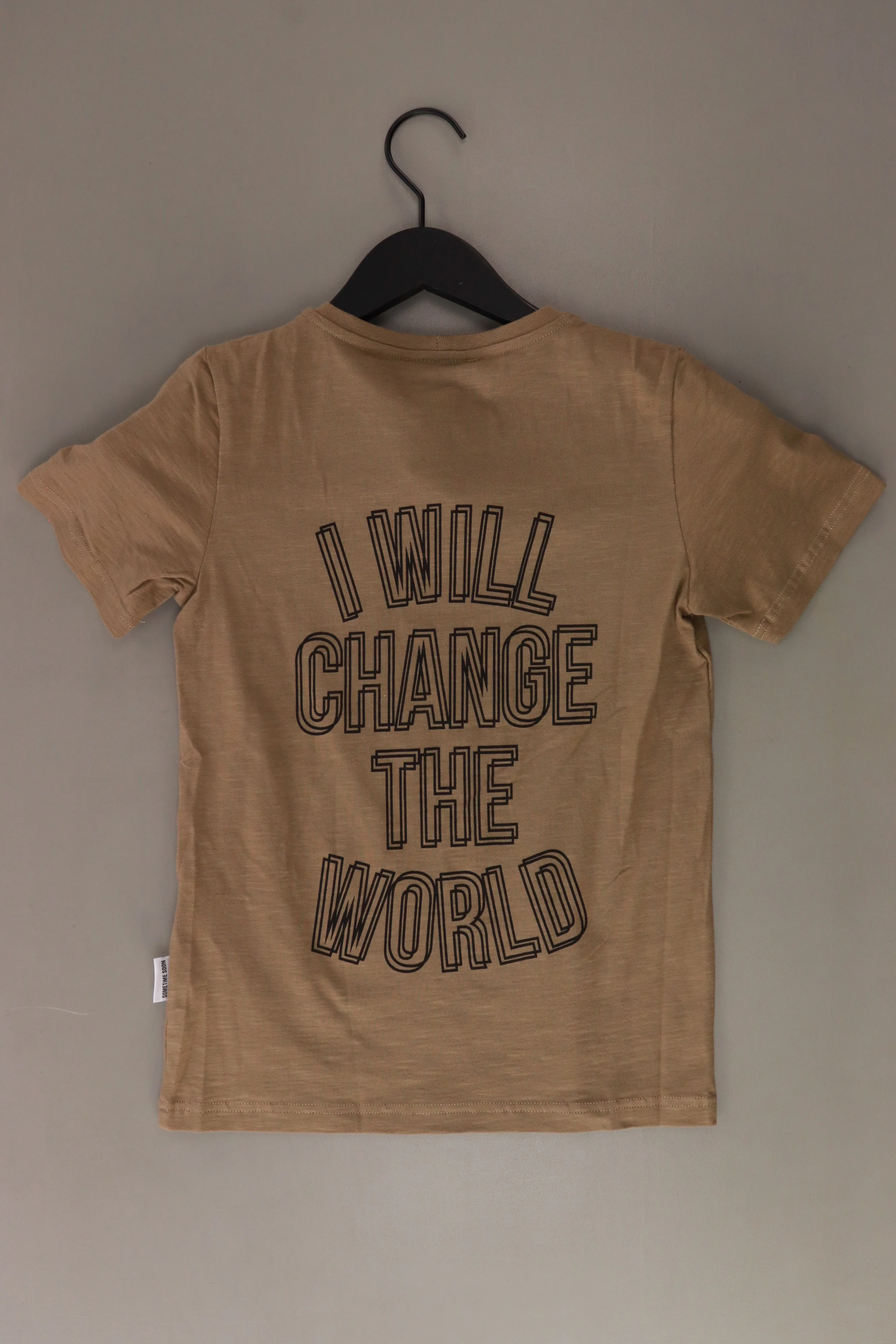 Sometime soon Kinder Printshirt braun Größe 8 Jahre neu mit Etikett - Image 2