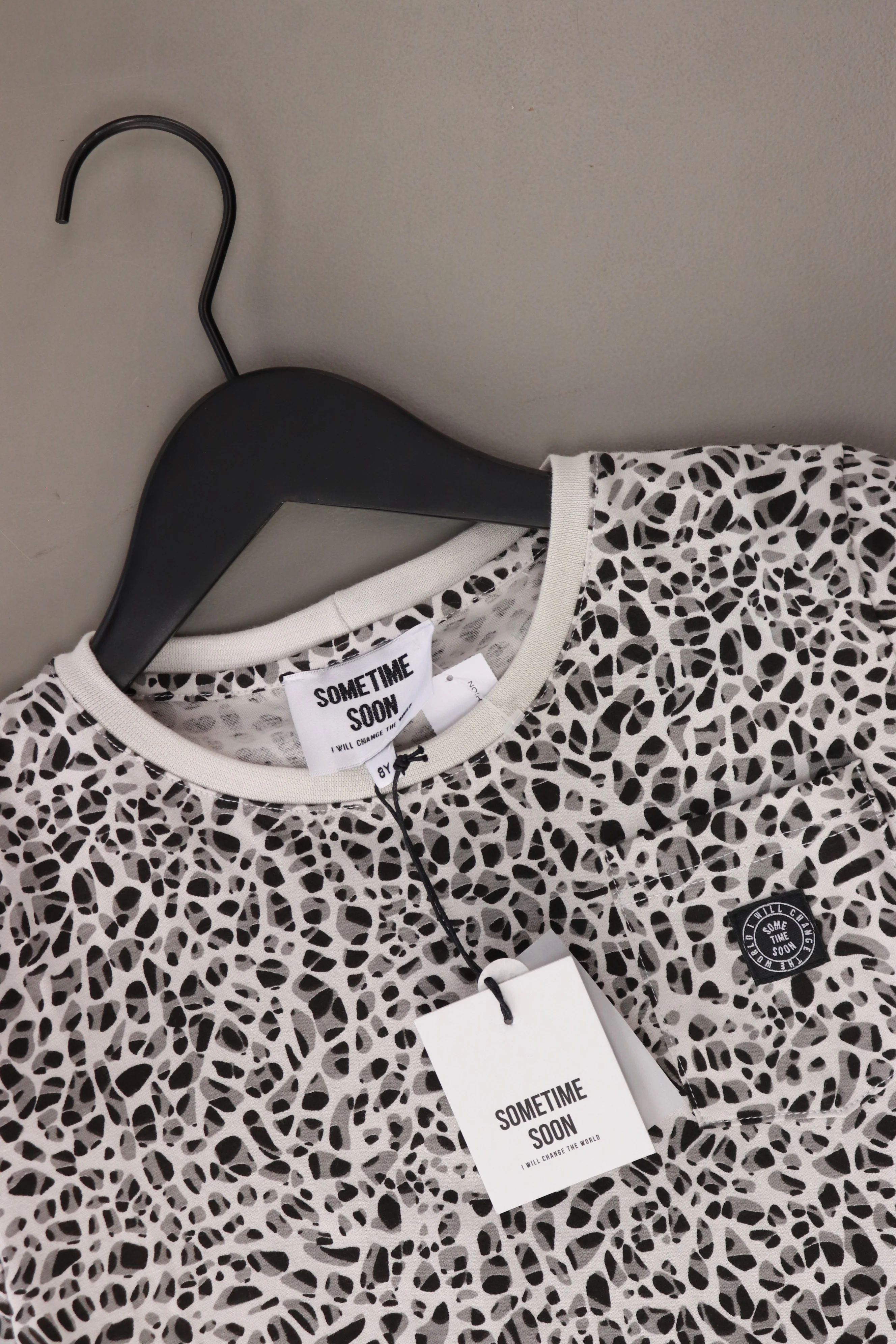 Sometime soon Kinder Printshirt "Delano" weiß Größe 8 Jahre neu mit Etikett - Image 3