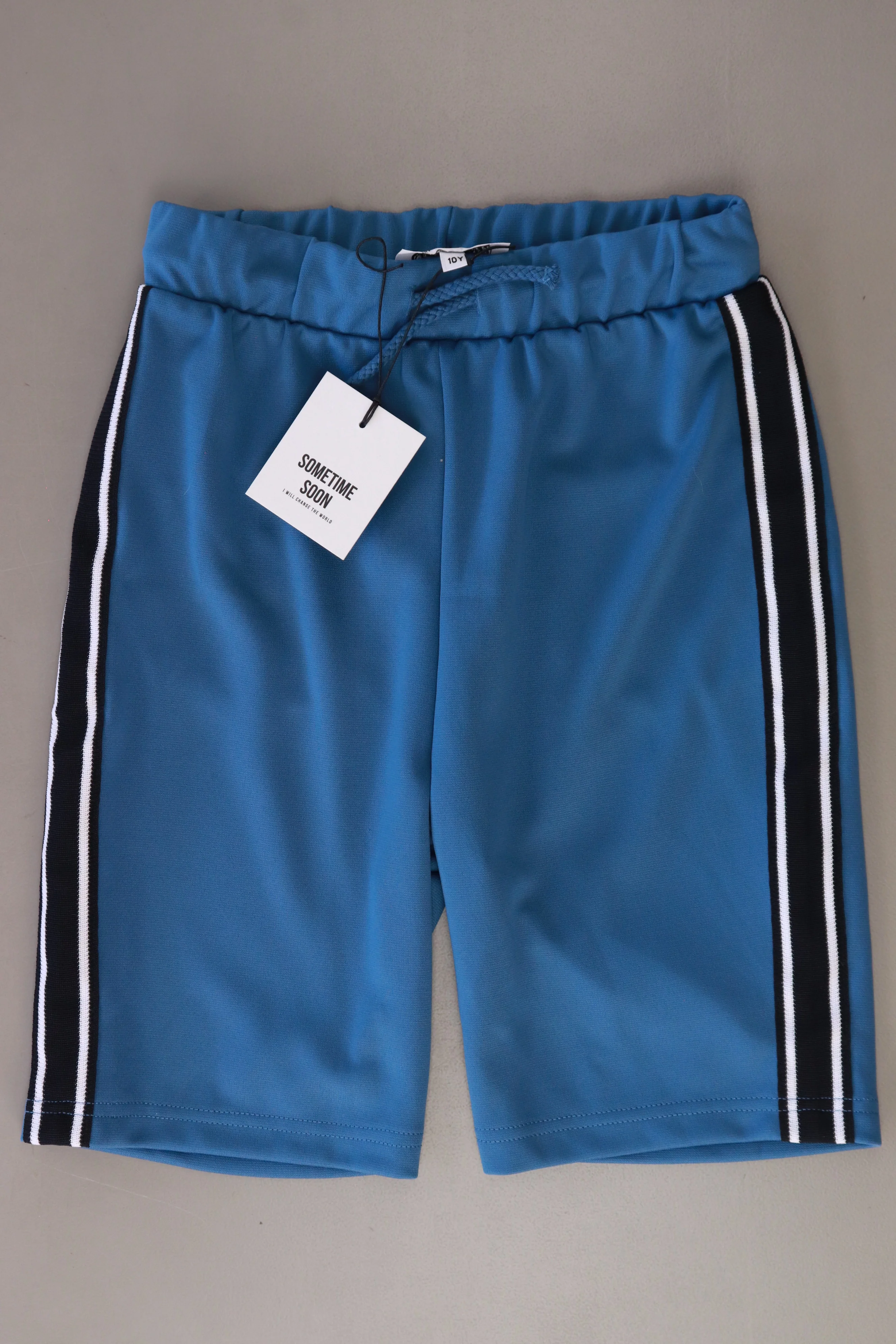 sometime soon Kinder Shorts "Hector" blau Größe 10 Jahre neu mit Etikett