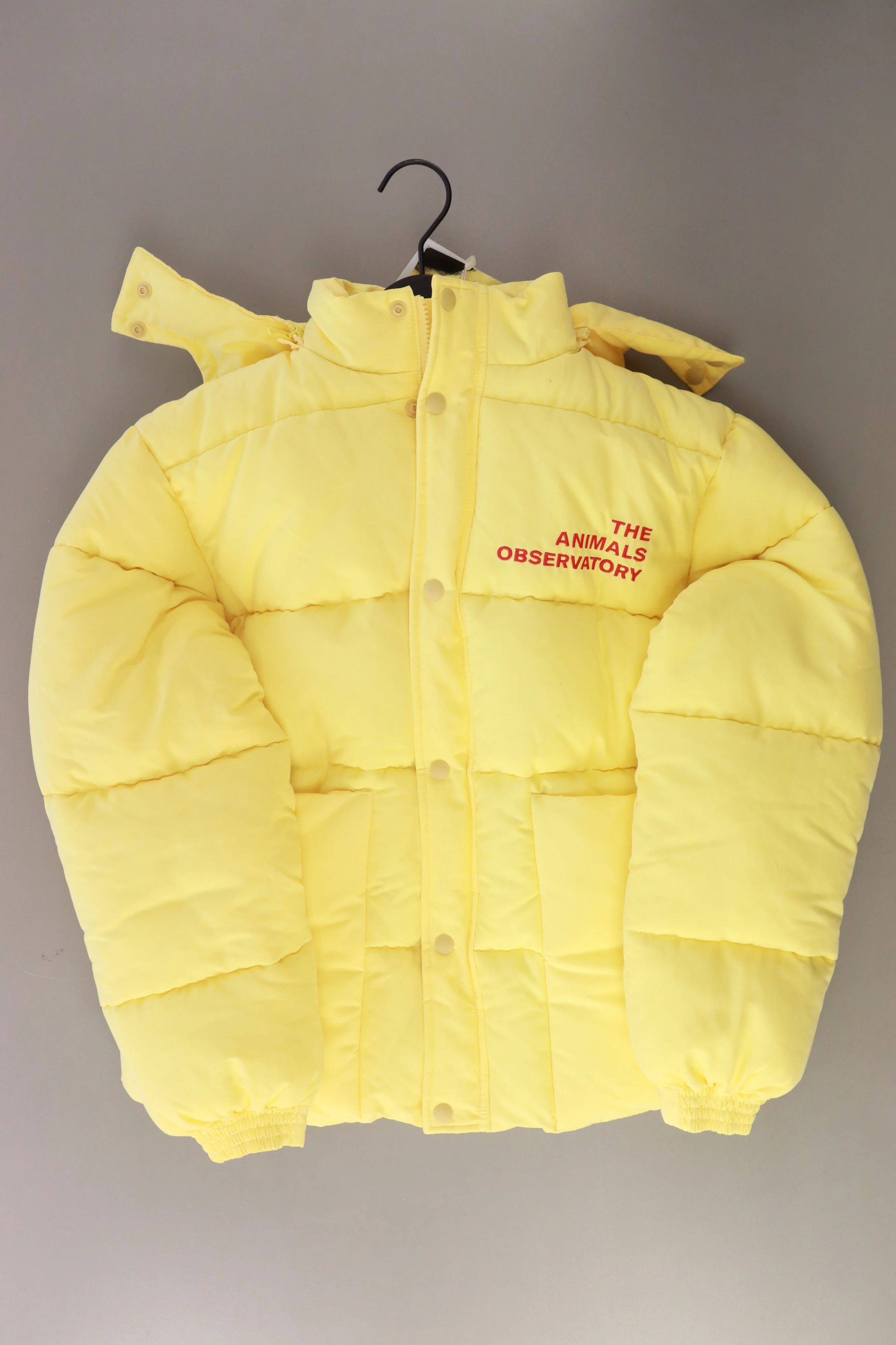 The Animal Observatory lemur kids jacket Kinder Jacke wasserabweisend gelb Größe 12 Jahre neu mit Etikett