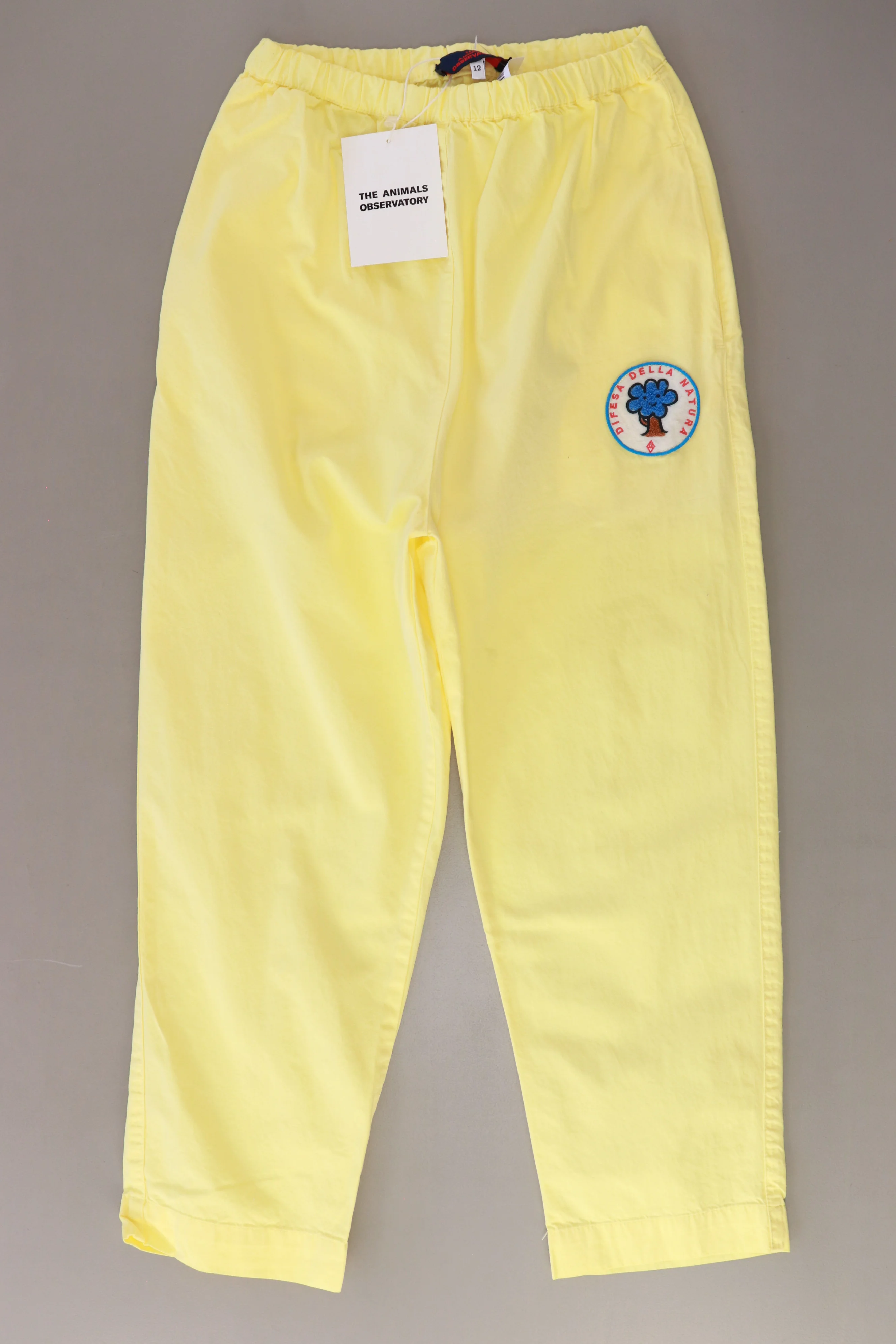 the animals observatory Elephant Kids Trousers gelb Größe 12 Jahre neu mit Etikett