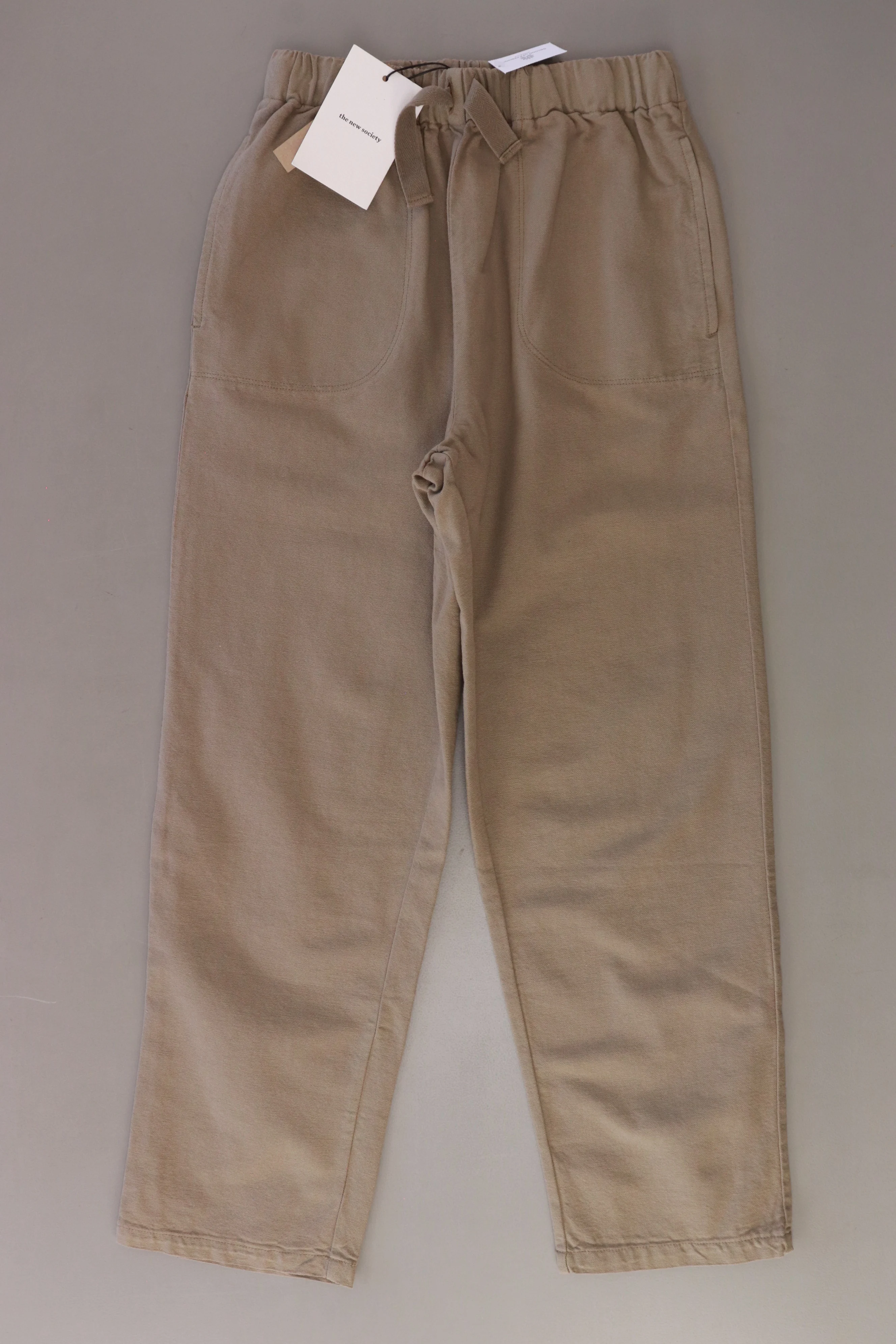 the new society Paris Pants olivgrün Größe 12 Jahre neu mit Etikett
