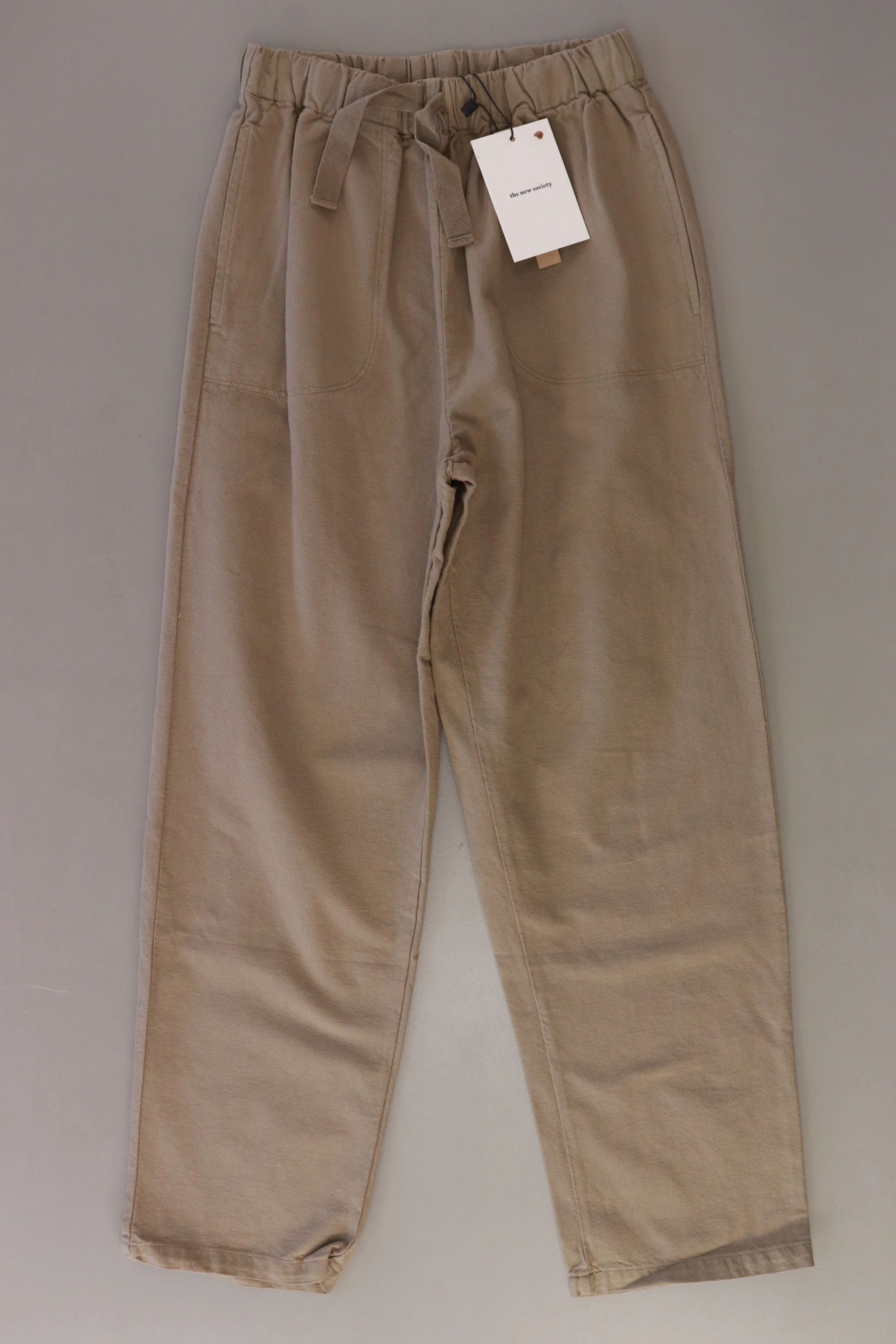 the new society Paris Pants olivgrün Größe 14 Jahre neu mit Etikett