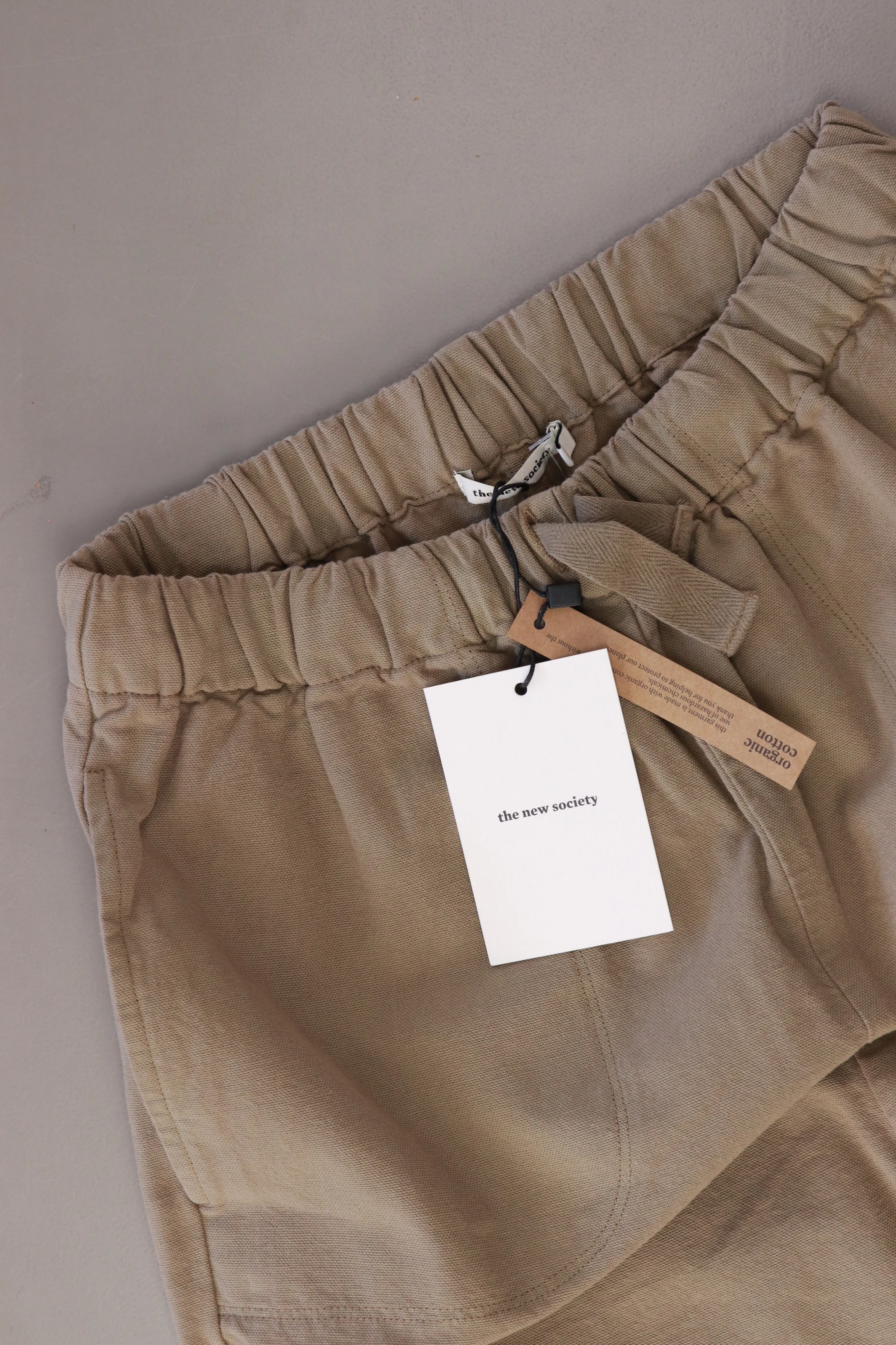 the new society Paris Pants olivgrün Größe 16 Jahre neu mit Etikett - Image 3