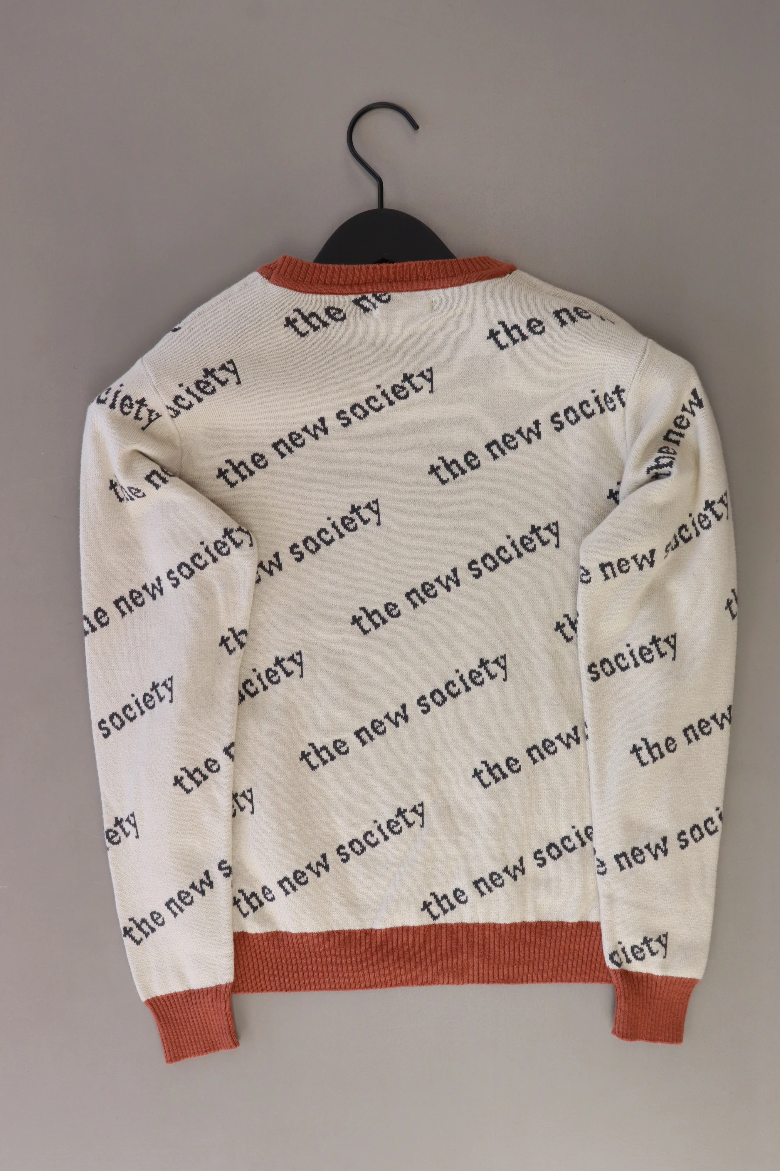 the new society Pullover Logo Sweater creme Größe 14 Jahre neu mit Etikett - Image 2