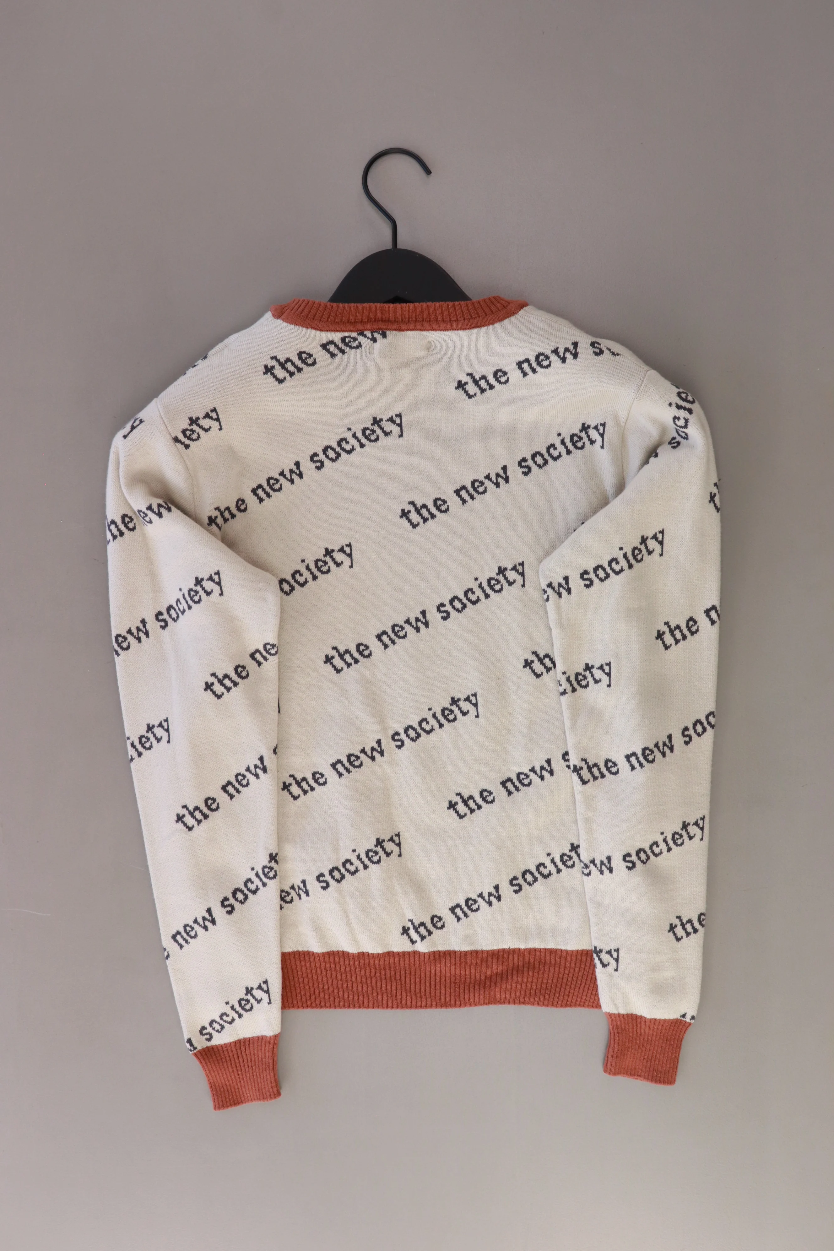 the new society Pullover Logo Sweater creme Größe 16 Jahre neu mit Etikett - Image 2
