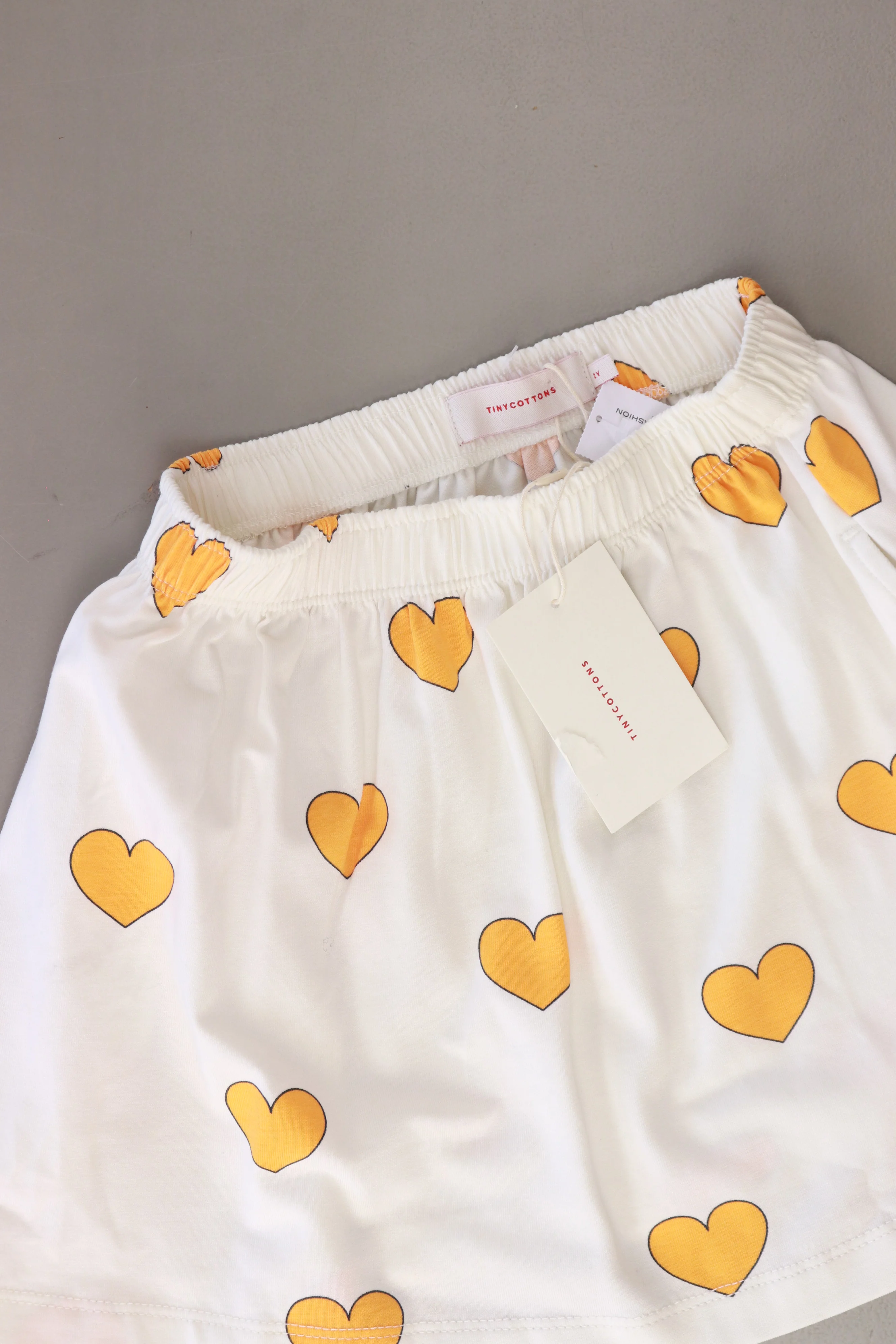 Tiny Cottons "hearts" Kinder Rock weiß Größe 2 Jahre neu mit Etikett - Image 3